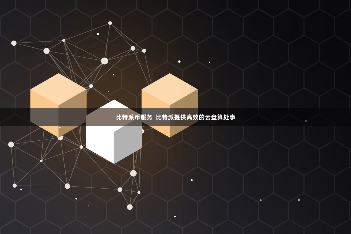 比特派币服务 比特派提供高效的云盘算处事